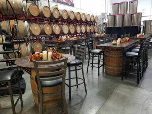 Cellar seating event space